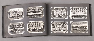 An Ardath cigarette card album including sports personalities 