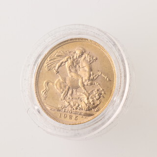 A George V 1925 gold sovereign