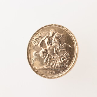 An Elizabeth II 1979 gold sovereign