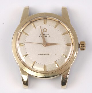 A gentleman's Omega Automatic Seamaster wristwatch, movement marked Omega Watch Company 20 jewels 501, contained in a gilt metal case 