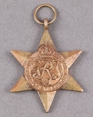 A facsimile Air Crew Europe Star 