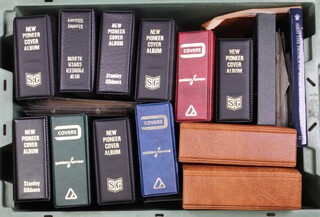 Ten albums of GB first day covers 1960's to 1980 together with 2 albums of GB coin first day covers 