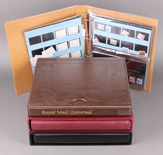 Four albums of various GB Elizabeth II presentation stamps and stamp booklets 