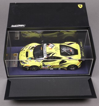 A Spark 1:18 scale Ferrari 488 GT3 Iron Lynx - 3rd 24h Spa 2022, Model No. LS18RC018 