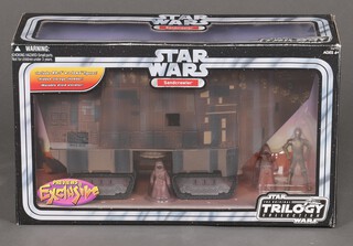 A Star Wars Original Trilogy Collection Sandcrawler vehicle boxed (appears complete)