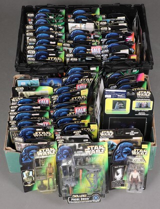 Star Wars Power of the Force by Kenner, a large collection of action figures (none with medallions)