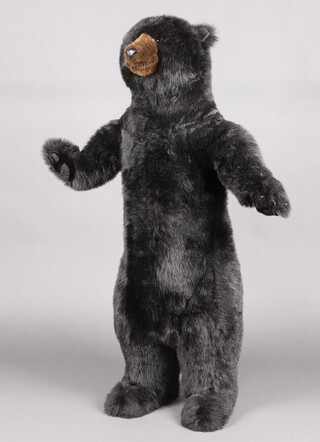 An American Ditz Designs, 4ft figure of a standing bear in plush  