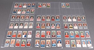 Ogden's Cigarette cards, a collection of Famous Footballers 1908 together with Football Club Colours 1906 