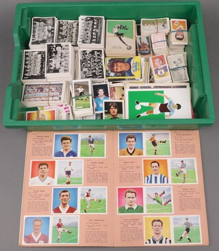 A collection of mainly post 1950's trade and cigarette cards of Football Teams and Footballers, including a large collection of Ardath photo cards of Football Teams 