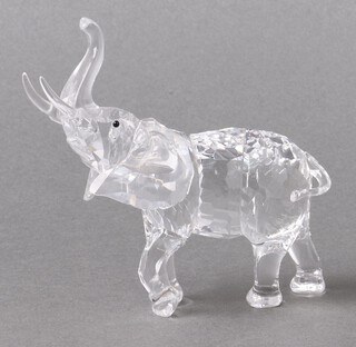 A Swarovski Crystal  2011 figure - Elephant Mother 12cm, boxed 