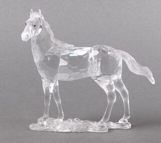 A Swarovski Crystal  2011 figure - Mare 14cm, boxed 