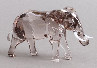 A Swarovski Crystal  2022 figure - Elephant Mother Zena 9cm, a Jubilee edition, boxed and with certificate 