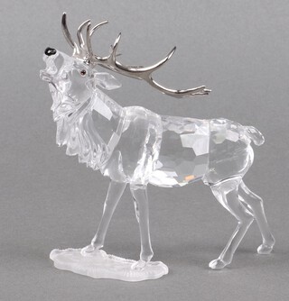 A Swarovski Crystal 2011 figure - Stag 14cm, boxed 