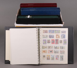 Five albums of mint Jersey stamps together with an album of Isle of Man stamps (6)