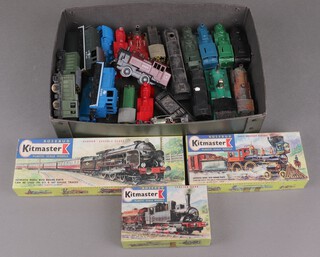 Two Lima OO gauge model diesel locomotives, 4 clockwork tank engines together with other model locomotives  
