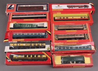 A quantity of Triang, Hornby and Lima Dublo carriages, all boxed 