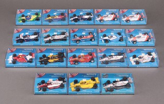 A collection of 1990's Minichamps 1:42 scale Indy Car Collection models, (18), all boxed 