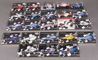 A collection of 1990's Minichamps 1:42 scale Formula One cars (23), all boxed