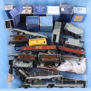 A large collection of mainly Hornby Dublo, tenders, wagons and trains