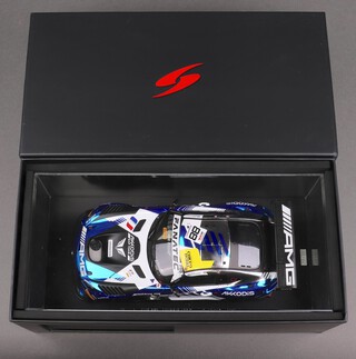Spark, a 1:18 scale model Mercedes AMG GT3 AKKODIS ASP Team - 2nd 24h Spa 2023, Model No. 18SB071