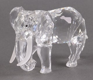 A Swarovski Crystal Annual Edition figure - Inspirations African Elephant 8cm, boxed 