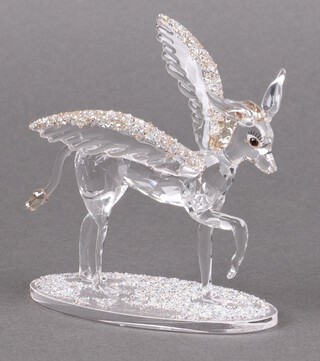 A Swarovski Crystal limited edition figure, Winter Sparkle Collection, Grazelle 2020, 10cm, boxed 