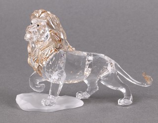 A Swarovski Crystal  - Lion King Mufasa 2011, 9cm, boxed
