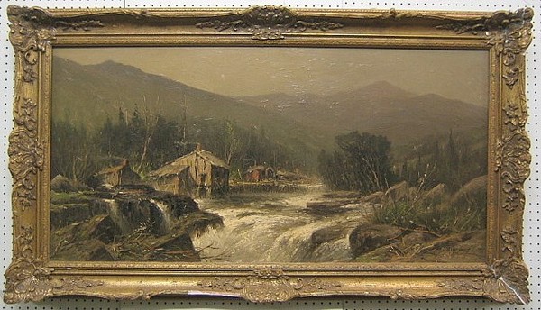 W H Wiseman, oil painting on canvas 