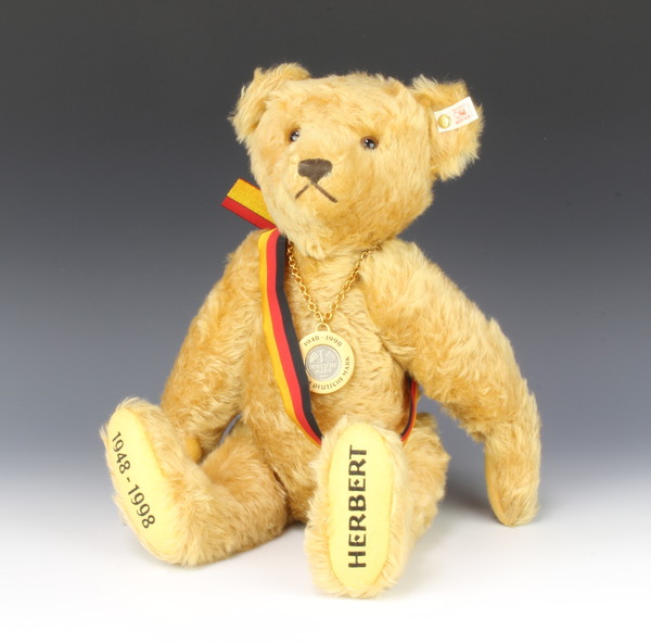 A Steiff limited edition bear - Herbert 1948-1998 to | 18th July