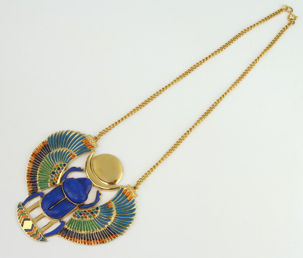 A Thomas Fattorini gilt and enamelled scarab necklace | 17th June 2021 ...