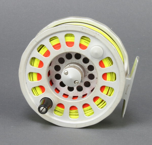 A Wychwood Extremis fly fishing reel with 7/8/9 line, 15th July 2021